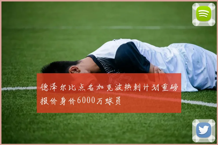 德泽尔比点名加克波热刺计划重磅报价身价6000万球员